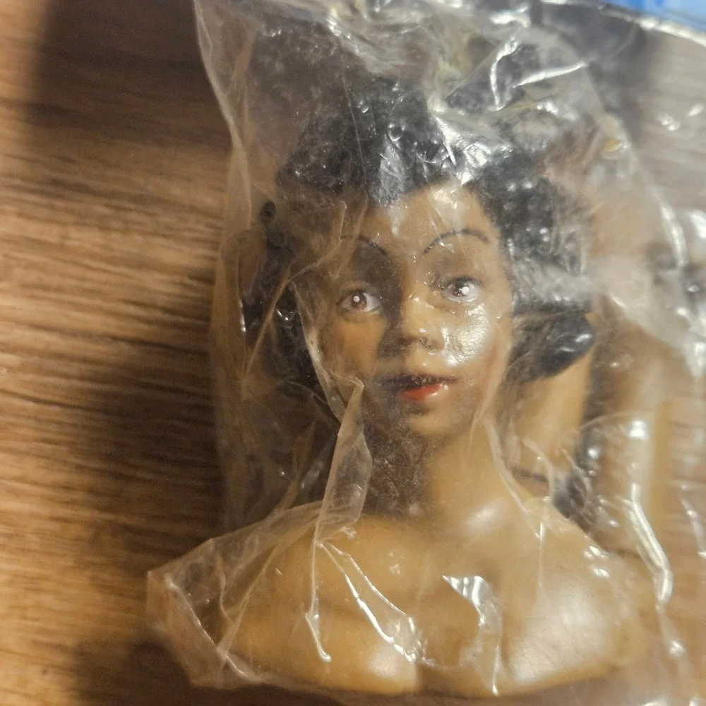 Darice‎ Angels African American Doll Head & Hands 2.5